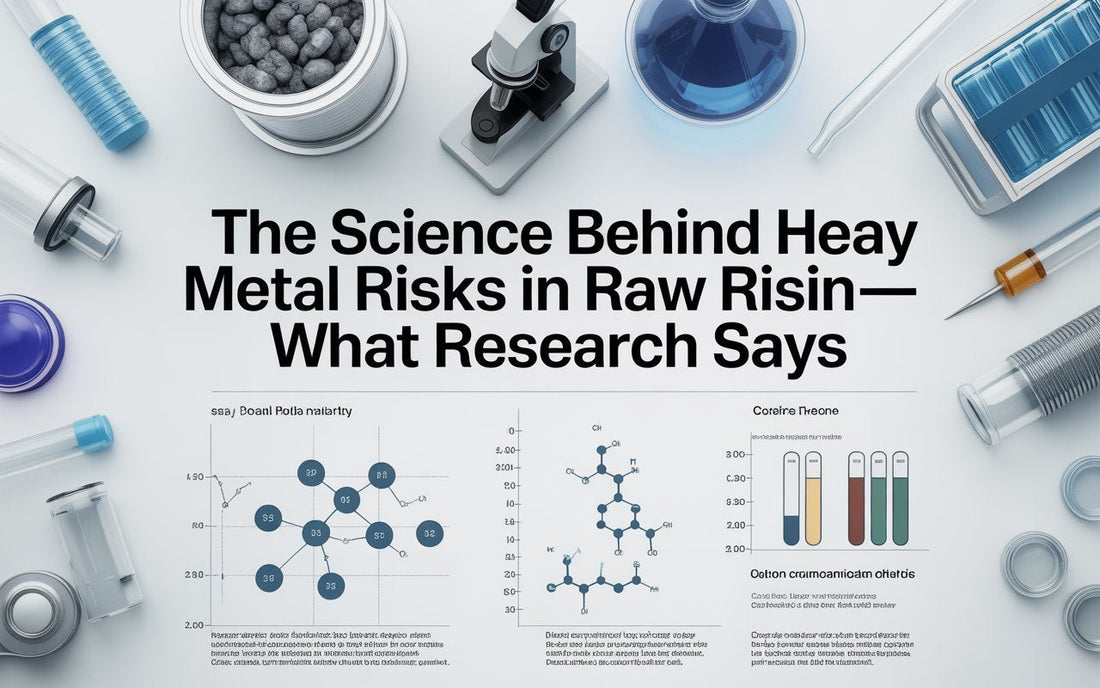 The Science Behind Heavy Metal Risks in Raw Resin — What Research Says